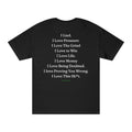 I Lied. - Black