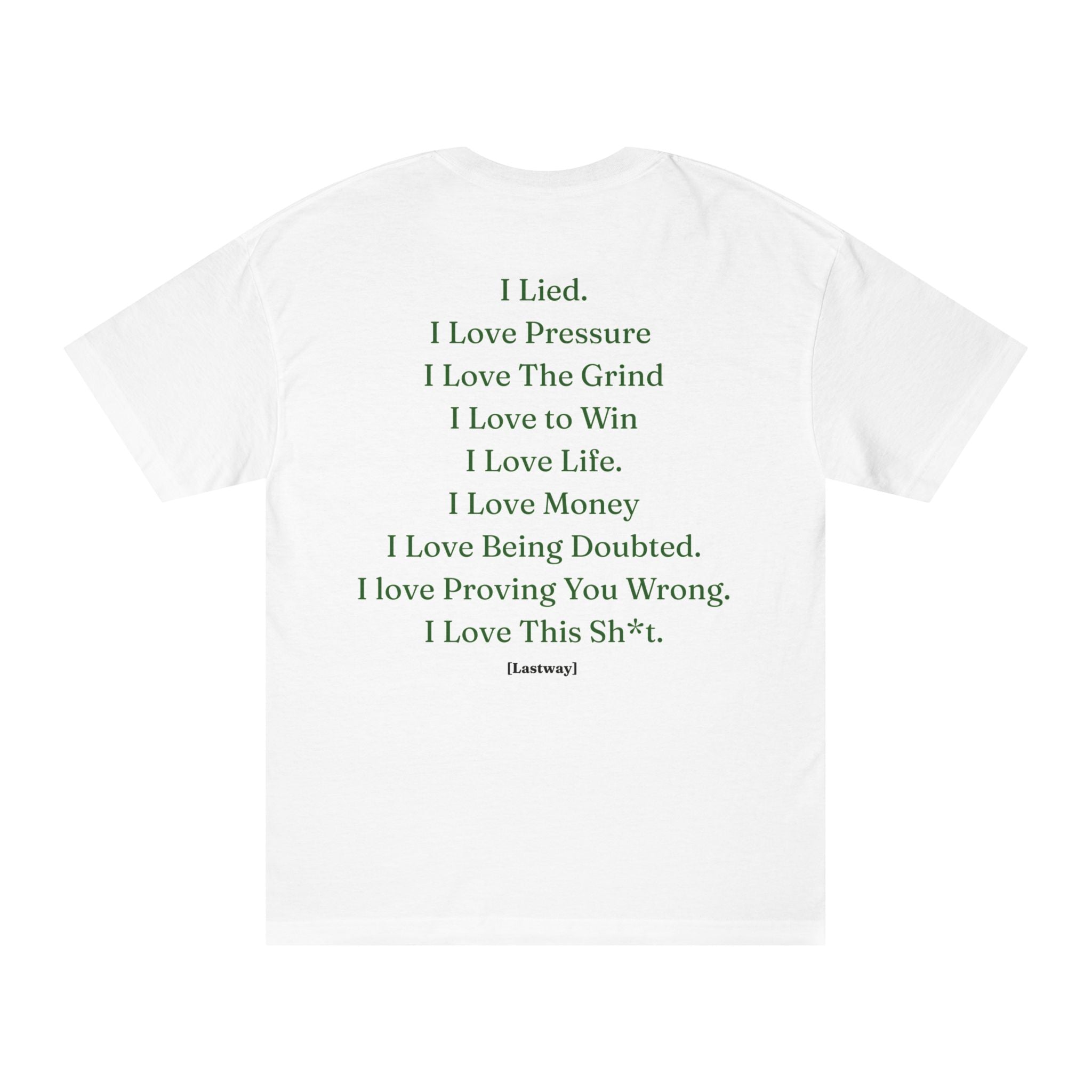I Lied. - White